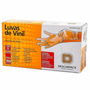 Luva de Vinil Descartável Com Pó Descarpack 100 unidades