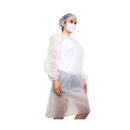 Avental Descartável Manga Longa Com Punho Elástico 10 unidades