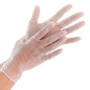 Luva de Vinil Descartável Com Pó Descarpack 100 unidades