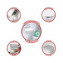 Assento Sanitario Oval Elevado 7,5cm Com Tampa