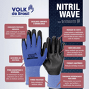 Luva Multitato Nitril Wave Serviços Gerais Ca 46803