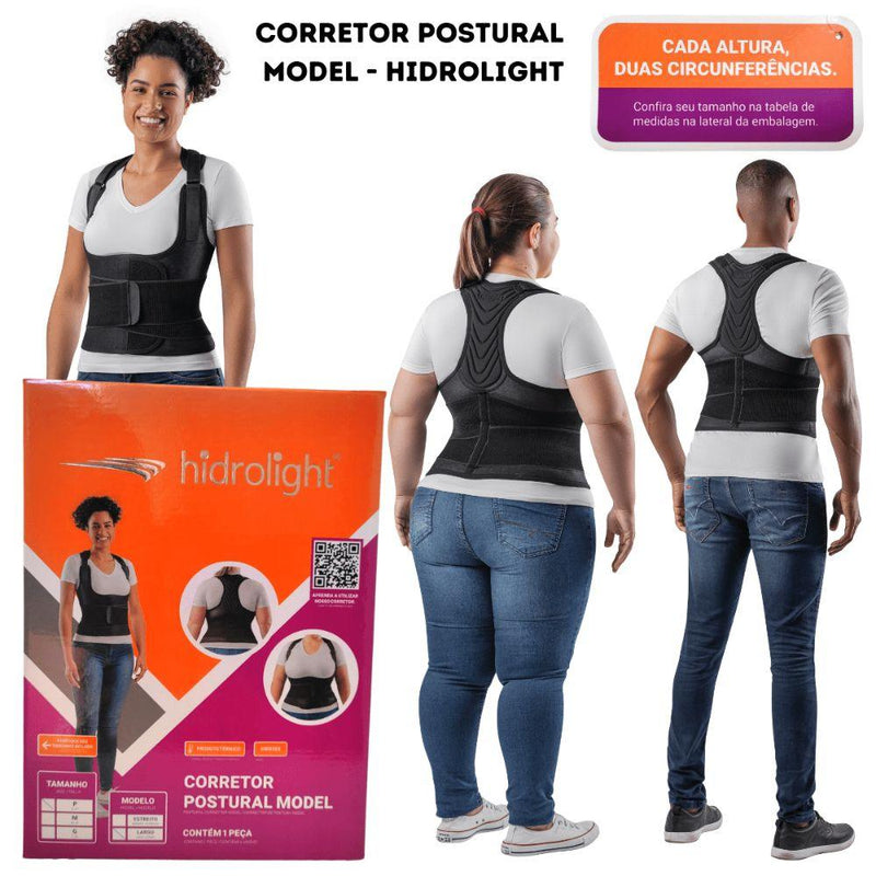 Corretor Postural Modelo Largo
