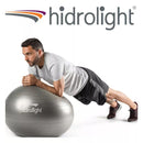 Bola Suiça 75cm Pilates Yoga C/ Bomba Hidrolight