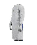 Avental De Raspa Soldador Tipo Barbeiro Manga Longa