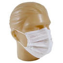 Máscara Descartável Tripla Proteção Clip Nasal 50 Unidades