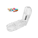 Cortador de Comprimido Com Lâmina Corta e Armazena