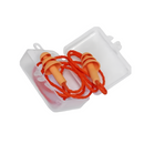 100 Protetor Auricular Plug de Silicone 15db Ca 19578