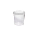 Frasco Coletor Universal Transparente 60ml Com Pá