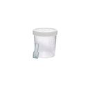 Frasco Coletor Universal Transparente 60ml Com Pá