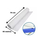 Lençol Hospitalar 70x50cm Virgem Extra Luxo 5 unidades