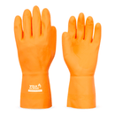 Luva Látex Laranja Reforçada Multiuso Ca 37815