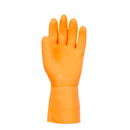 Luva Látex Laranja Reforçada Multiuso Ca 37815
