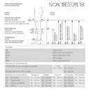 Meia Compressão 3/4 20-30 Ultraline 4000