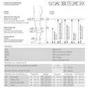 Meia Calça Compressão 20-30 Ultraline 4000