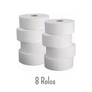 Papel Higiênico Rolo 300m - 8 rolos