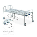 Cama Hospitalar 2 Manivelas 5 Posições 180Kg Dellamed